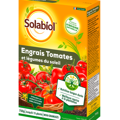 ENGRAIS TOMATES ET LEGUMES DU SOLEIL - 750 G