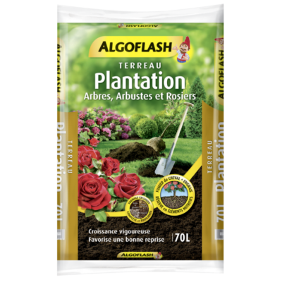 TERREAU PLANTATION ARBRES ARBUSTES ROSIERS - 70L