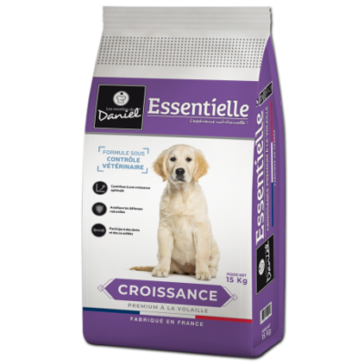 Croquettes Essentielle croissance - 15 kg