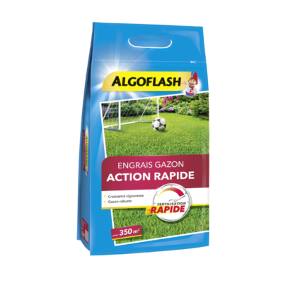 ENGRAIS GAZON ACTION RAPIDE - ALGOFLASH - 7 KG