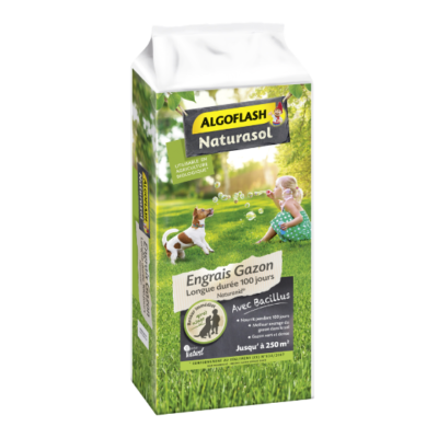 ENGRAIS GAZON LONGUE DUREE 100 Naturanid® - NATURASOL
