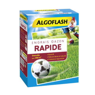 ENGRAIS GAZON ACTION RAPIDE - ALGOFLASH - 3 KG