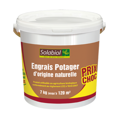 ENGRAIS POTAGER D'ORIGINE NATURELLE