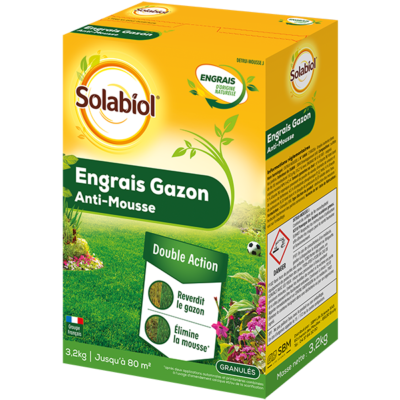 ENGRAIS GZON ANTI-MOUSSE - 3,2 KG