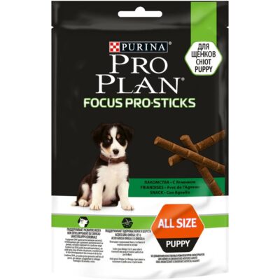 STICKS POUR CHIOTS AVEC DE L'AGNEAU FOCUS PRO STICKS - PURINA PRO PLAN