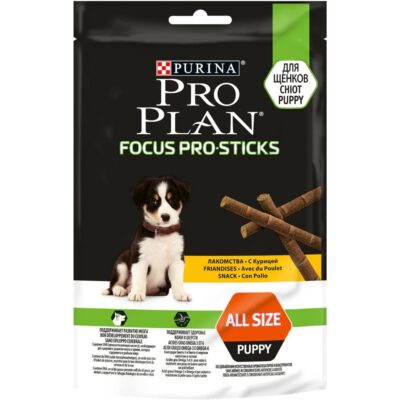 STICKS POUR CHIOTS AVEC DU POULET FOCUS PRO STICKS - PURINA PRO PLAN