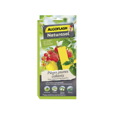 PIEGES JAUNES COLLANTS - 7 PIECES - NATURASOL