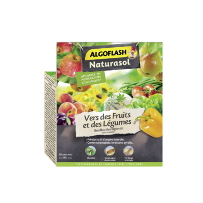 INSECTICIDE VER DES FRUITS ET DES LEGUMES - NATURASOL